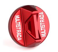 Modeer Bouchon de remplissage d'huile de moteur de moto compatible avec Du&cati Multistrada V2/S 2022 2023 2024 | Multistrada V4/S 2021 2022 2023 2024 Accessoires (rouge)