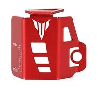 Modeer Compatible avec MT-03 MT-07 MT-09 MT-25 2015-2023 Protection du couvercle du réservoir de liquide de frein arrière de la moto mt03 mt07 mt09 mt25 Accessories (rouge)