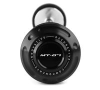 Modeer Glissière de moto sur l'essieu avant compatible avec Ya.maha MT-07 MT07 2014~2024+ Essieu avant Fourche Roue Protection contre les chutes mt 07 Accessoires (mt07-noir)