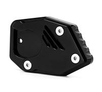 Modeer Pour HONDA CBR CB 125R 300R 400X 500X 500F 500R 650R Kickstand Foot Side Entender Agrandir Plaque d’extension Pad CB125R CB300R CB400X CB500X CB500F CB650R CBR300R CBR500R CBR650R (Noir)
