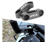 Modeer Pour PCX 125 150 160 Élévateurs de rétroviseur de moto chaque année pcx125 pcx150 pcx160 Accessoires (Gris)