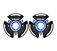 Modeer Pour Tmax 560 Tech Max 2020-2023 Tmax 530 DX/SX 2017-2019 Moto cadre protecteur Slider Stator protection de couverture moteur tmax560 techmax tmax530 dx sx Accessories (Noir-Bleu)
