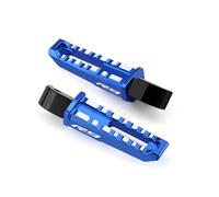 Modeer Repose-pieds arrière pour moto - Pédale de support social compatible avec YZF R9 2024 2025+ CNC Housse passager yzf-r9 yzf r9 (bleu)