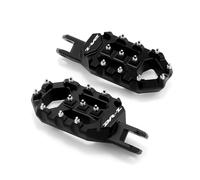 Modeer Repose-pieds de moto compatibles avec DRZ400S 2012-2023 DRZ 400SM 2013-2023 CNC Haute Performance Repose-pieds Pédale de repos dr-z 400s drz 400 sm Accessoires (Noir)
