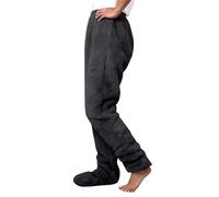 Modeewel Pantalon en polaire teddy pour femme - Pantalon thermique - Pantalon de pyjama moelleux - Pantalon de pyjama - Pantalon d'hiver - Pantalon d'hiver - Pantalon d'hiver - Pantalon d'hiver