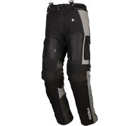 Modeka AFT Air, pantalon en textile imperméable S Gris/Noir Gris/Noir