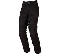 Modeka Amber, pantalon textile imperméable pour femmes 18 Noir Noir