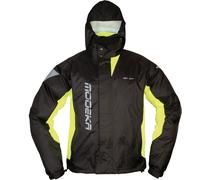 Modeka AX-Dry II, veste de pluie XL Noir/Jaune Néon Noir/Jaune Néon