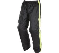 Modeka Ax-Dry Pantalon de pluie, noir/néon, Taille 8XL