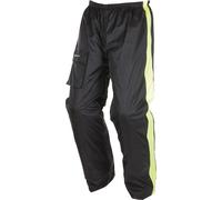 Modeka Ax-Dry Pantalon de pluie, noir/néon, Taille XL