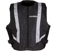 Modeka Basic, gilet de sécurité XS Noir Noir
