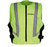 Modeka Basic Veste réfléchissante, jaune, taille S pour homme
