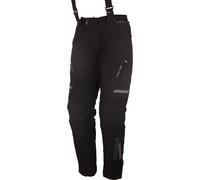 Modeka Baxters Pantalon textile de moto, noir, Taille Long M