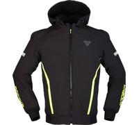 Modeka Clarke Sport Veste moto, noir-jaune, taille S pour homme