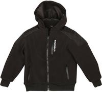 Modeka Clarke Veste softshell de moto d’enfants, noir, taille S 152 pour des gamins