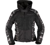 Modeka Couper II Veste textile de moto dames, noir-multicolore, taille 34 pour femmes