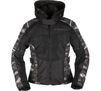 Modeka Couper II Veste textile de moto dames, noir-multicolore, taille 34 pour femmes