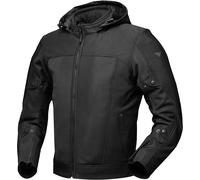 Modeka Davey Air Veste textile de moto imperméable, noir, taille M pour homme
