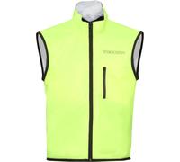 Modeka Double Eye, veste de signalisation L Jaune Néon/Argent Jaune Néon/Argent