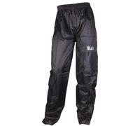 Modeka Easy Summer Pantalons de pluie, noir, Taille 6XL