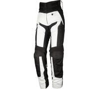 Modeka Elaya, femmes pantalons textiles 44 Gris Clair/Noir Gris Clair/Noir