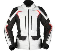 Modeka Elaya, veste textile femme 40 Gris Clair/Noir Gris Clair/Noir