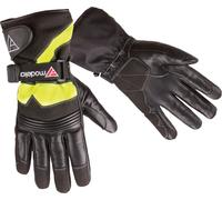 Modeka Freeze Evo Gants de moto imperméables, noir-jaune, taille XL pour homme