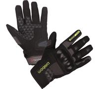 Modeka Fuego Gants de moto dames, noir-gris, taille M pour femmes