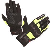 Modeka Fuego Gants de moto dames, noir/gris, Taille XS