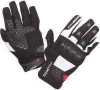 Modeka Fuego, gants femmes XS Noir/Gris Clair Noir/Gris Clair