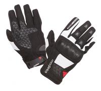 Modeka Fuego Gants de moto, noir/gris, Taille 6