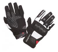 Modeka Fuego Gants de moto, noir/gris, Taille 7