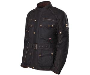 Modeka Glasgow Veste cirée, noir, taille L pour homme