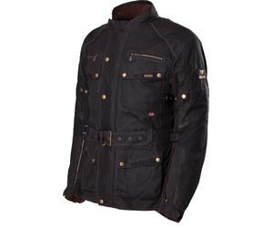 Modeka Glasgow, veste textile L Noir Noir