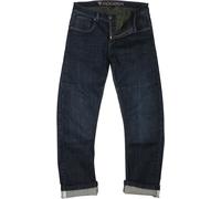 Modeka Glenn Cool Jeans de moto, bleu foncé, Taille Short 38
