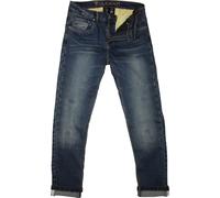 Modeka Glenn Slim Pantalon textile de moto, bleu, taille 33 pour homme