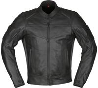 Modeka Hawking II Veste en cuir de moto, noir, Taille 50