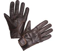 Modeka Hot Classic Gants de moto perforés, Brun foncé, Taille 7