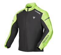 Modeka Hydroflex Veste de pluie moto, noir-jaune, taille 3XL pour homme