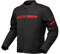 Modeka Jano Air Veste textile moto, noir/rouge, Taille XS