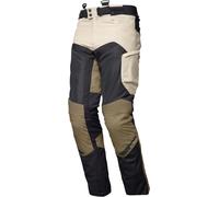 Modeka Khao Air II Pantalon textile de moto imperméable, noir-beige, taille L pour homme