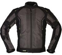 Modeka Khao Air, veste textile imperméable XL Gris Foncé/Noir Gris Foncé/Noir