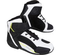 Modeka Kyne Bottes de moto, noir-blanc, taille 36 pour homme