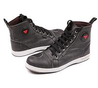 Modeka Couloir Bottes de Moto (Noir) Taille:46 Chaussures Chucks Pour Moto