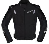 Modeka Lineos Veste textile de moto, noir, taille L pour homme