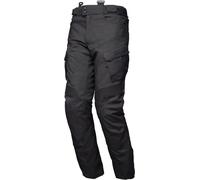 Modeka Lucano Pantalon textile de moto imperméable, noir, Taille Short XL