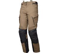 Modeka Lucano Pantalon textile de moto imperméable, Sable/Noir, Taille 5XL