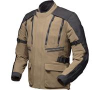 Modeka Lucano Veste textile de moto imperméable, Sable/Noir, Taille XL