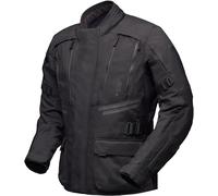 Modeka Lucano Veste textile de moto imperméable, noir, taille 4XL pour homme