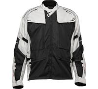 Modeka Mando, veste textile 10XL Noir/Gris Clair Noir/Gris Clair